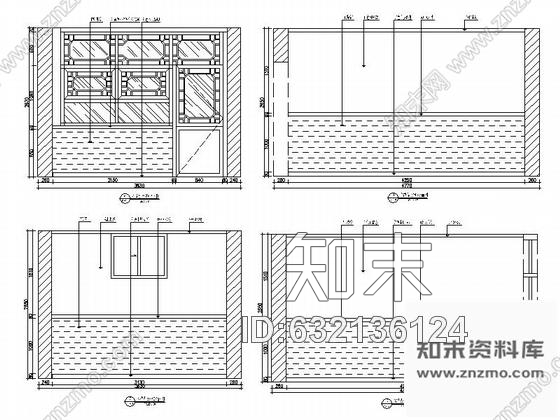 施工图原创中式风格幼儿园校园文化建设室内装修施工图含方案效果图推荐！cad施工图下载【ID:632136124】