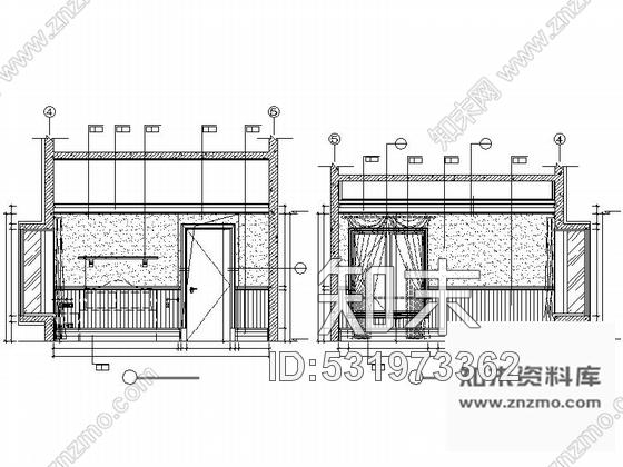 施工图北京北美风情现代双层别墅室内设计装修图含实景图cad施工图下载【ID:531973362】