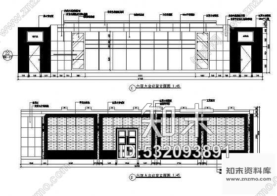 施工图某公共部门办公大楼室内装饰cad施工图下载【ID:532093891】