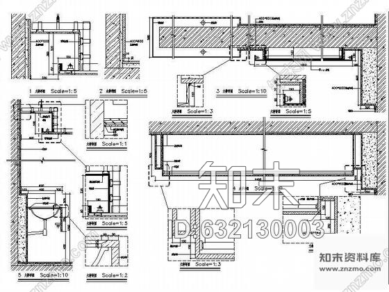 施工图天津新影联电影城装饰工程图cad施工图下载【ID:632130003】