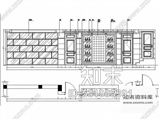 施工图南通现代简欧双层联排别墅装修图含效果cad施工图下载【ID:531985391】