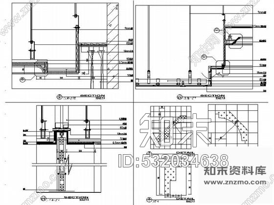 施工图星级宾馆残疾人客房室内装修施工图施工图下载【ID:532034638】