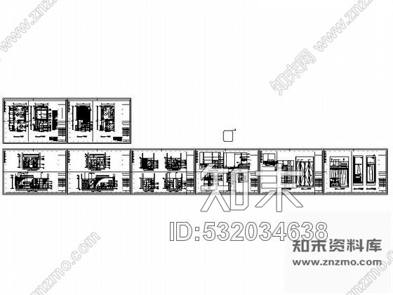 施工图星级宾馆残疾人客房室内装修施工图施工图下载【ID:532034638】