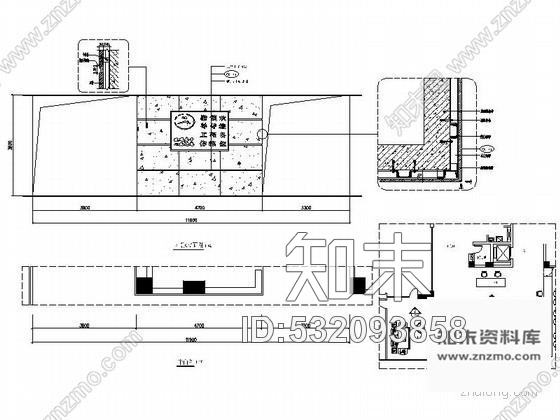 施工图东莞某居委会办公楼室内装修图施工图下载【ID:532093858】