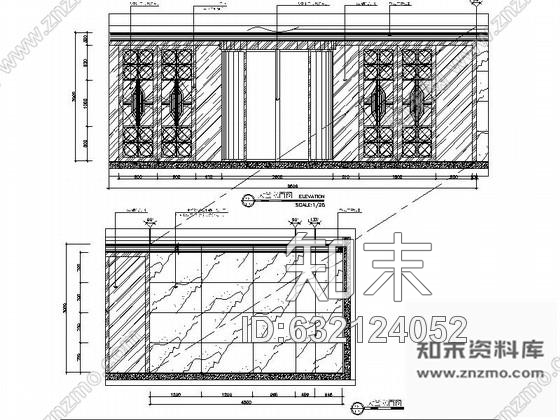 施工图广东精装三层豪华KTV室内装修施工图含效果cad施工图下载【ID:632124052】