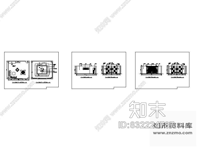 图块/节点棋牌室装修详图cad施工图下载【ID:832224787】