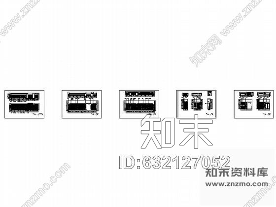 施工图重庆某奢华KTV走廊F装修图cad施工图下载【ID:632127052】