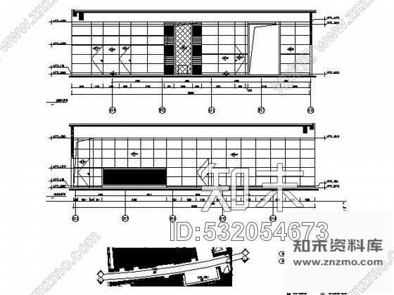 施工图大连某西山服务公寓装修图cad施工图下载【ID:532054673】