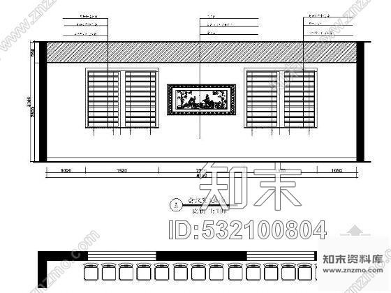 施工图国土资源局会议室装修图含效果cad施工图下载【ID:532100804】