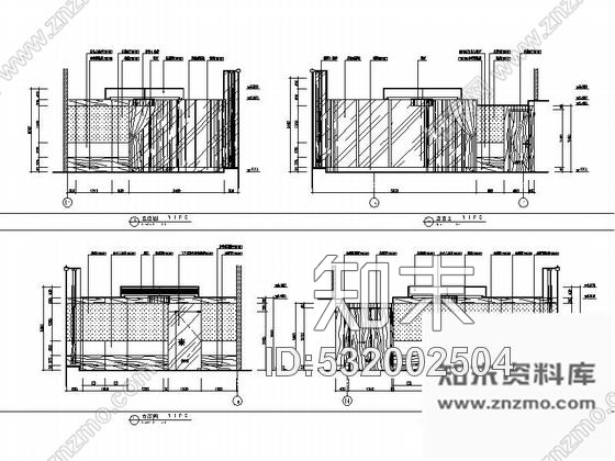 施工图广州全国连锁饮食集团现代高档餐厅室内装修施工图含实景cad施工图下载【ID:532002504】