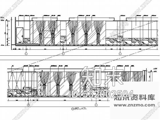 施工图广州全国连锁饮食集团现代高档餐厅室内装修施工图含实景cad施工图下载【ID:532002504】