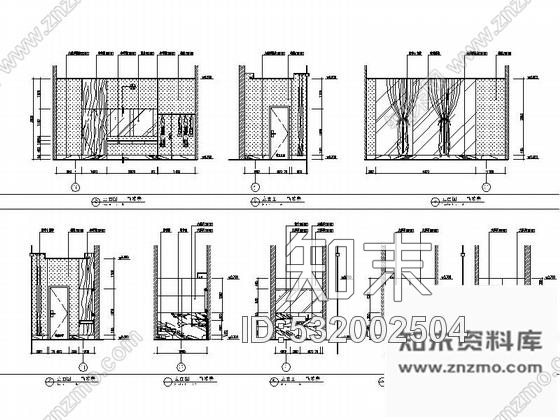 施工图广州全国连锁饮食集团现代高档餐厅室内装修施工图含实景cad施工图下载【ID:532002504】