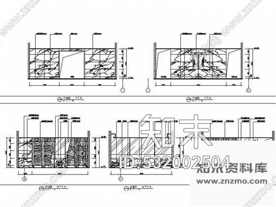 施工图广州全国连锁饮食集团现代高档餐厅室内装修施工图含实景cad施工图下载【ID:532002504】