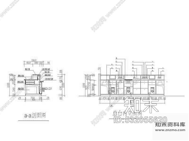 施工图郑州某快捷酒店装饰装修图cad施工图下载【ID:532055620】