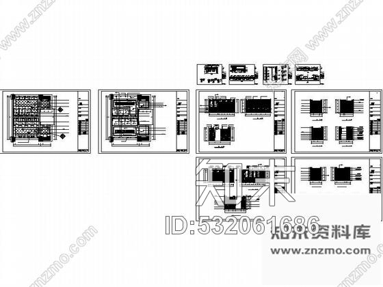 施工图宾馆大堂公共卫生间装饰图施工图下载【ID:532061686】