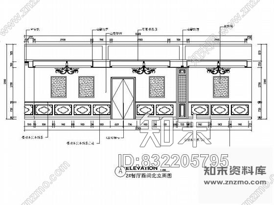 图块/节点101平方餐厅雅间详图cad施工图下载【ID:832205795】