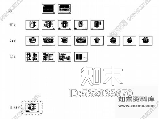 施工图广东高档酒店美式风格客房单人间样板房CAD施工图cad施工图下载【ID:532035670】