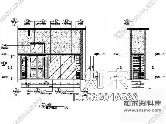 施工图广东某红酒坊室内设计全套装修图含效果cad施工图下载【ID:532016533】