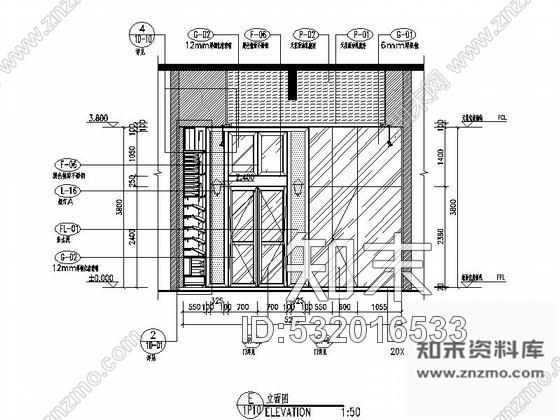 施工图广东某红酒坊室内设计全套装修图含效果cad施工图下载【ID:532016533】