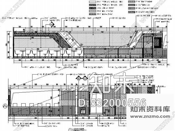 施工图南京某知名连锁快餐店室内装修施工图含效果施工图下载【ID:532000556】