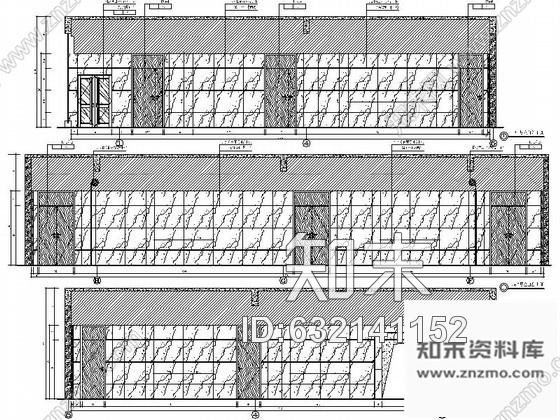 施工图杭州某人民医院新建病房大楼装修图cad施工图下载【ID:632141152】