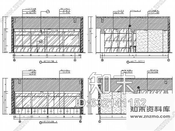 施工图杭州某人民医院新建病房大楼装修图cad施工图下载【ID:632141152】