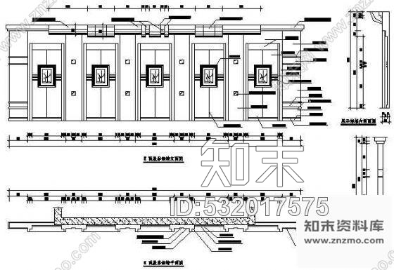 施工图茶艺馆装饰图cad施工图下载【ID:532017575】