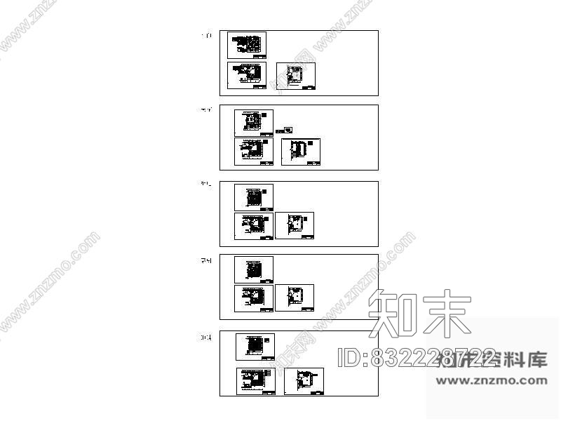 上海某Mimosa晚餐厅平面图施工图下载【ID:832228722】