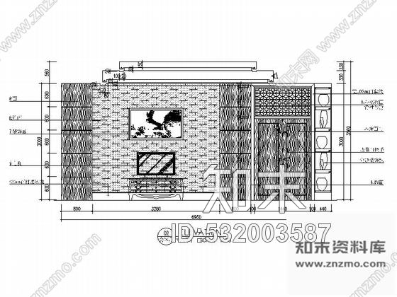 施工图邯郸历史名城典雅高档新中式风格茶楼装修施工图含效果cad施工图下载【ID:532003587】