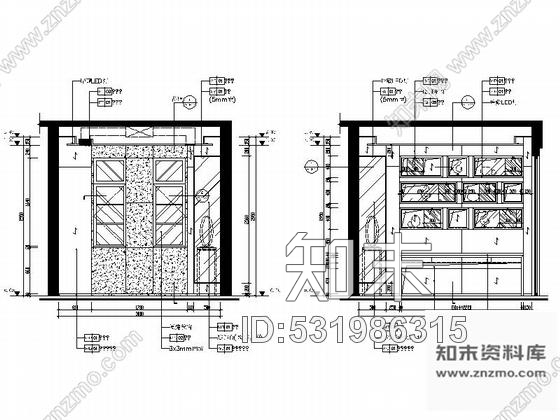 施工图广州现代简约三层别墅样板间装修图含效果cad施工图下载【ID:531986315】