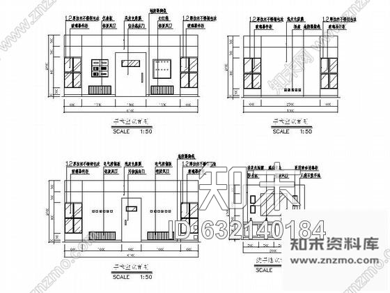 施工图现代简洁医院设计方案含效果cad施工图下载【ID:632140184】