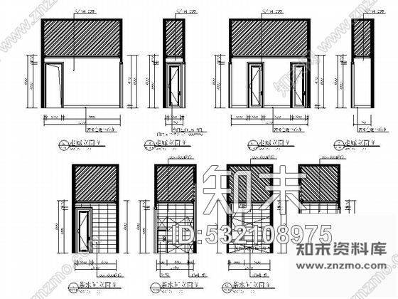 施工图广州某五星级酒店项目展厅设计施工图cad施工图下载【ID:532108975】