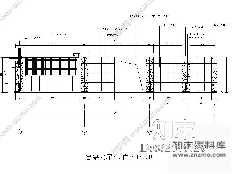 施工图某大型长途汽车站装修图cad施工图下载【ID:632144128】