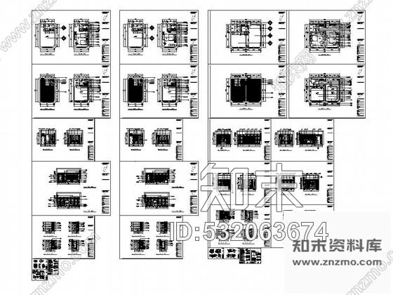 施工图湖南宾馆标准间及套间施工图施工图下载【ID:532063674】