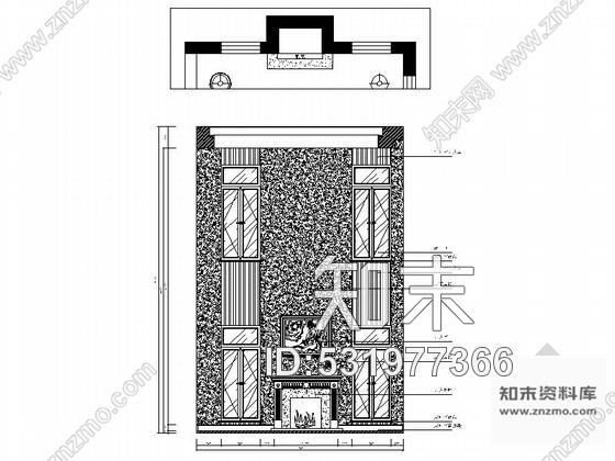 施工图上海高档现代简约风格两层别墅室内装修施工图cad施工图下载【ID:531977366】