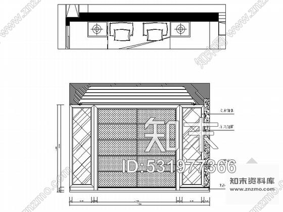 施工图上海高档现代简约风格两层别墅室内装修施工图cad施工图下载【ID:531977366】