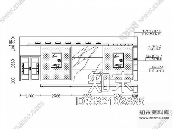 施工图总裁办公室装修图cad施工图下载【ID:532102885】