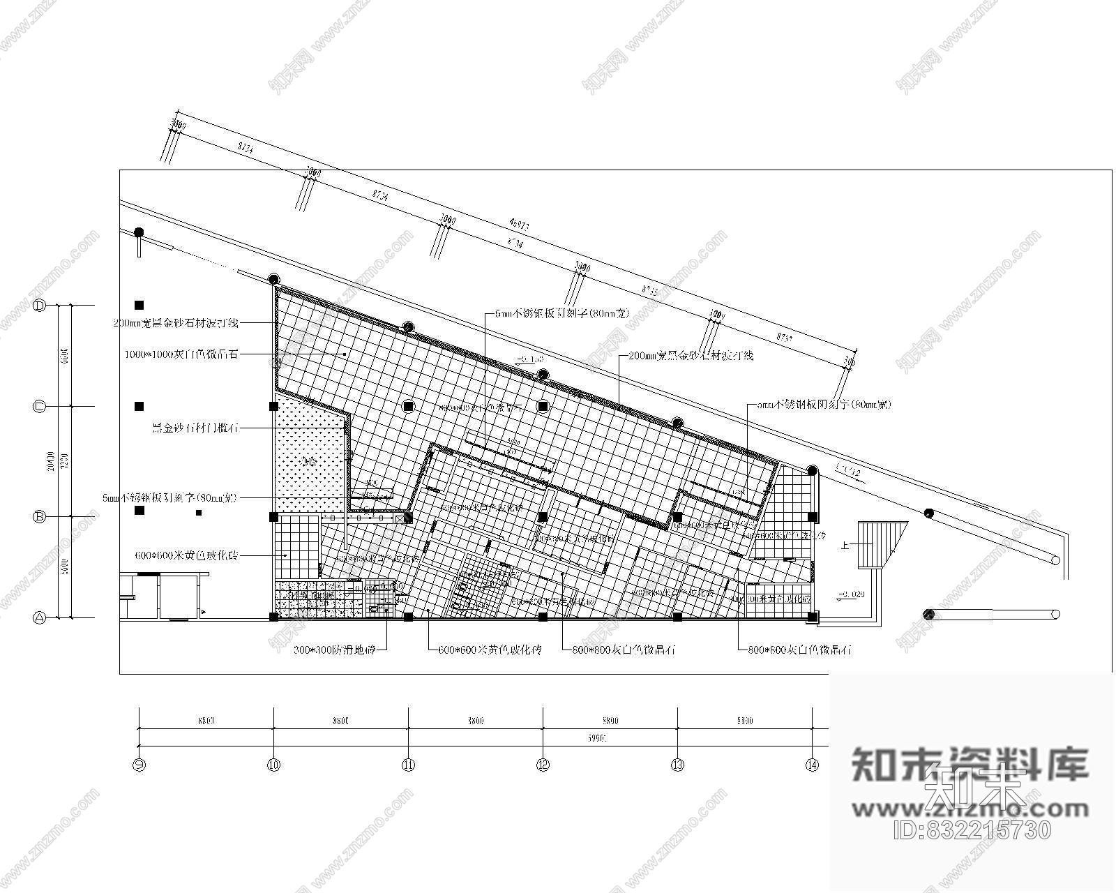 图块/节点交通银行平面施工图cad施工图下载【ID:832215730】