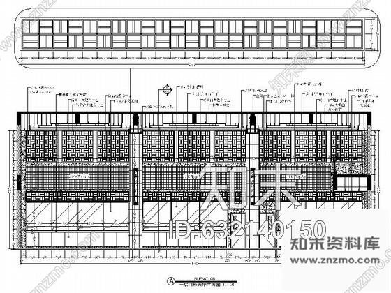 施工图中医院现代门诊大厅室内装修图cad施工图下载【ID:632140150】