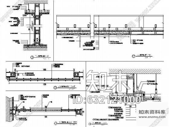 施工图豪华酒店两套SPA房装修图cad施工图下载【ID:632121000】