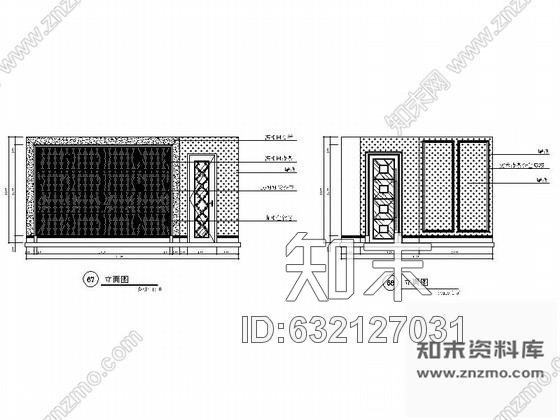 施工图某欧式娱乐会所包房11装修图cad施工图下载【ID:632127031】