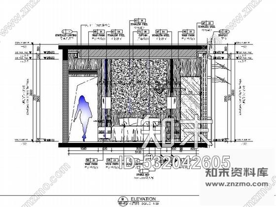 施工图深圳蛇口某国际大酒店K5房型室内装修图施工图下载【ID:532042605】