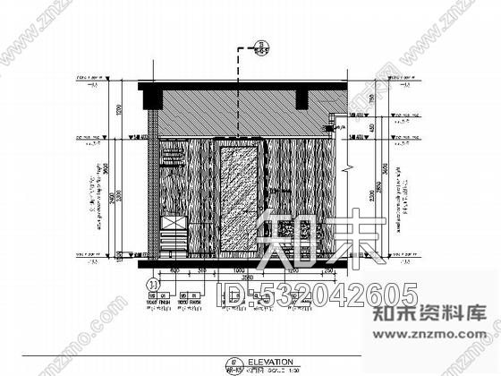 施工图深圳蛇口某国际大酒店K5房型室内装修图施工图下载【ID:532042605】