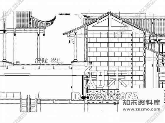 施工图重庆某国际园林博览会展馆室内装饰装修图含实景cad施工图下载【ID:532106975】