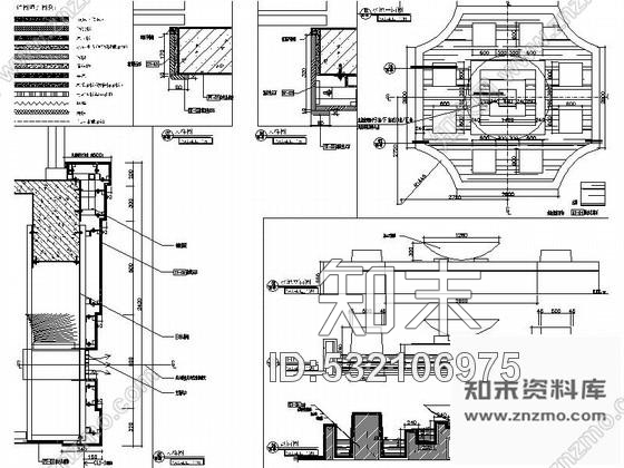 施工图重庆某国际园林博览会展馆室内装饰装修图含实景cad施工图下载【ID:532106975】