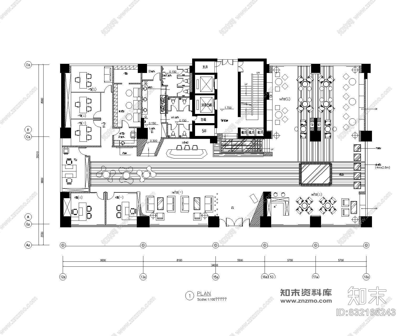 惠州某售楼处施工图附效果图cad施工图下载【ID:832165243】