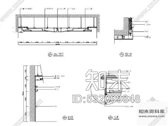 施工图某街道社区服务中心办公空间装修图(含效果)施工图下载【ID:532099848】