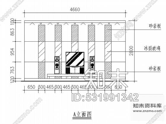 施工图现代双层别墅室内装修图cad施工图下载【ID:531991342】