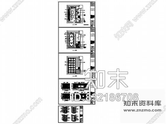 图块/节点欧式KTV包房室内装修详图cad施工图下载【ID:832186708】