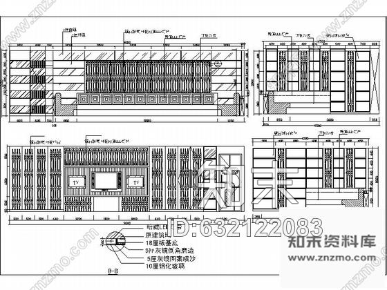 施工图厦门四层星级娱乐量贩KTV室内装修施工图cad施工图下载【ID:632122083】